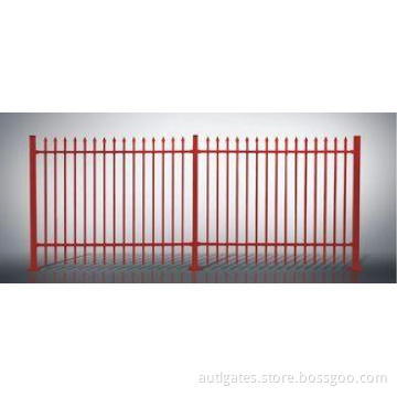 Red Residential Ornamental Aluminum Fence of Powder Coated